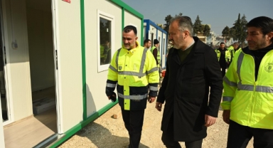 Bursa’nın konteyner kentinde kurulum başladı