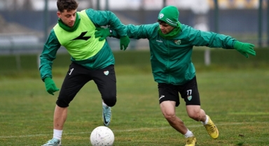 Bursaspor’da moralsiz antrenman