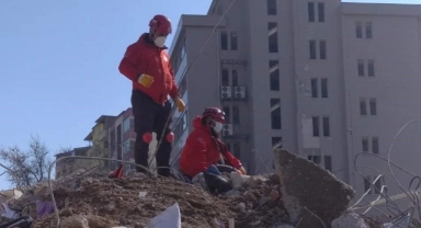 ÇAK ekibi deprem bölgesinde yaşadıklarını anlattı