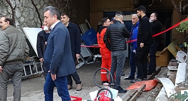 Çekirge Devlet Hastanesi'nde korkutan yangın
