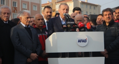 Cumhurbaşkanı Erdoğan'dan açıklamalar