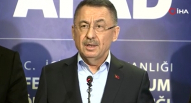 Cumhurbaşkanı Yardımcısı'ndan açıklamalar