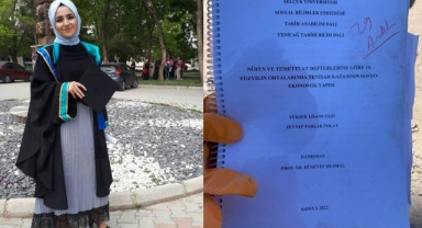 Enkazdan çıkan yüksek lisans tezi, hocasını duygulandırdı