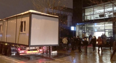 GTSO'nun konteyner evleri yola çıktı