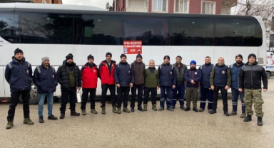 Gürsu deprem bölgesi için tek yürek oldu