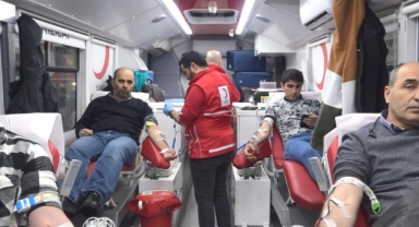 Kan vermek isteyenler Kızılay’a koştu