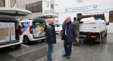 Mudanya’dan deprem bölgesine yardım