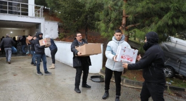 Mudanya’nın yardımları yola çıktı