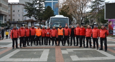 Orhangazi Belediyesi'nde gönüllüler ekibi yola çıktı