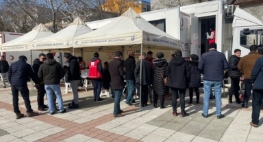 Orhangazililer Kan Bağışı için sıraya girdi
