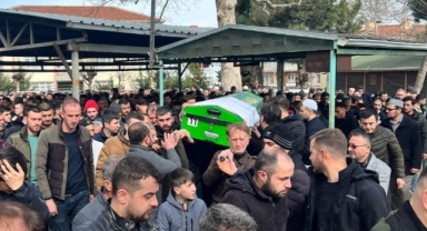 Varil patlamasında ölen genç kaleci toprağa verildi