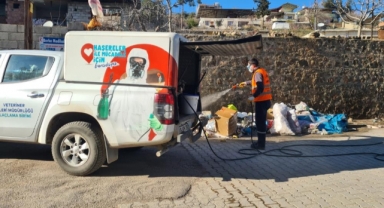 Yıldırım’dan afet bölgesine ilaçlama desteği
