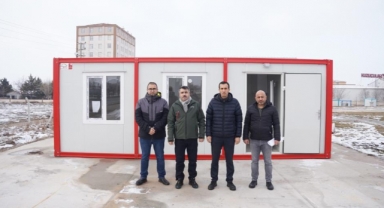 Yıldırım’dan depremzedelere konteyner şehir