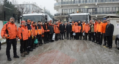 Yıldırım tüm ekipleriyle afet bölgesinde