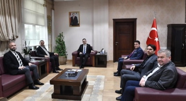 Başkan Dündar’dan Rektör Çağlar’a ziyaret