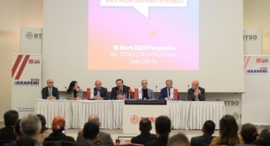BTSO’da ‘İnşaat Sektöründe Deprem Bilinci’ paneli düzenlendi