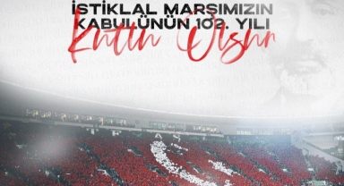 Bursaspor’dan İstiklal Marşı mesajı