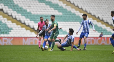 Bursaspor evinde mağlup 