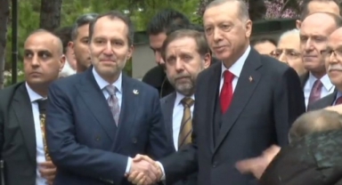 Cumhurbaşkanı Erdoğan, Erbakan'ı ziyaret etti