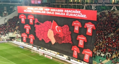 Depremzedeler için koreografi
