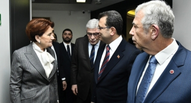 İmamoğlu ve Yavaş, İYİ Parti Genel Başkanı Akşener'i ziyaret etti