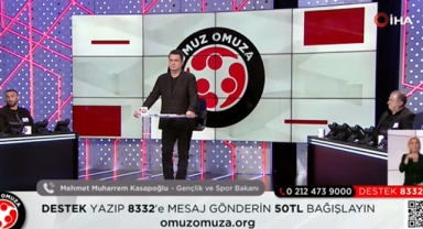 Kampanya'da 845.7 milyon lira yardım toplandı
