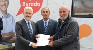 Nilüfer Yaylacık’ta tapu heyecanı