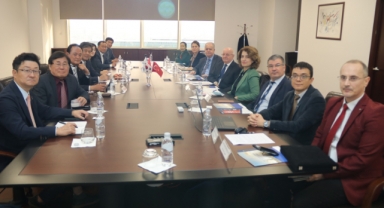 OİB,Güney Kore'li misafirlerini ağırladı