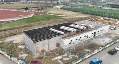 Okçuluk Salonu’nda çalışmalar hızlandı