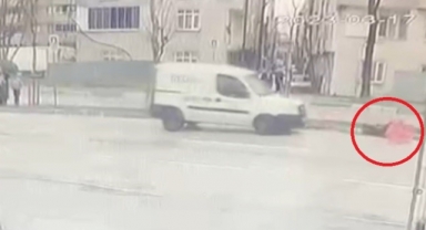 Okul yolunda feci kaza