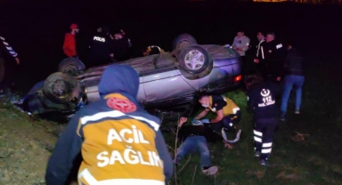 Otomobil ile elektrikli bisiklet çarpıştı: 2 yaralı