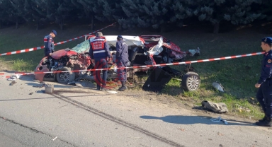 TEM Otoyolu'nda feci kaza: 6 ölü, 3 yaralı