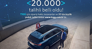 TOGG T10X'in ilk sahipleri belli oldu