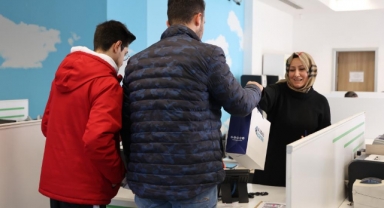 Uedaş'tan depremzedelere hoş geldin paketi