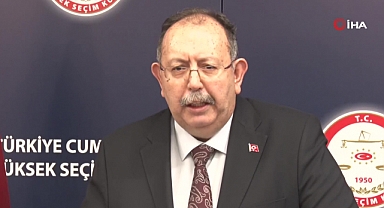 YSK Başkanı Yener, oy pusulasındaki sıralamayı açıkladı
