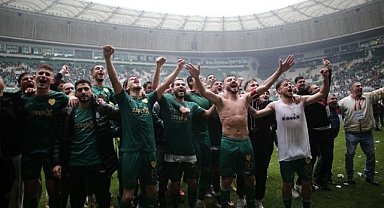 Zorlu maçı Bursaspor kazandı