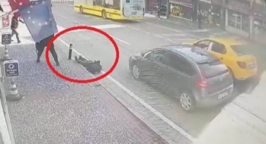 Altgeçit'i kullanmadı ölümle burun buruna geldi