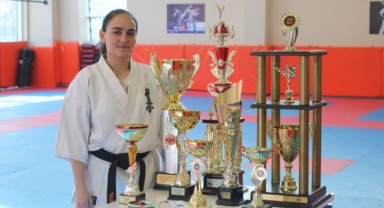 Antrenör eşi ile çalıştı, dünya üçüncüsü oldu