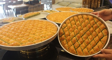 Baklavacıların Bayram mesaisi başladı