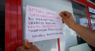 Elektrik ve su borçlarını ödediler