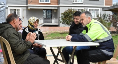 Hataylı afetzedelere Bursa morali
