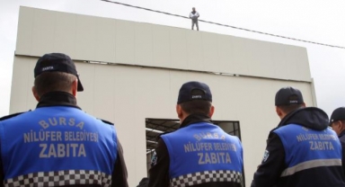 Kaçak yapıyı yıktırmamak için canını hiçe saydı