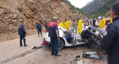 Kaya koptu 4 Öğretmen feci şekilde can verdi