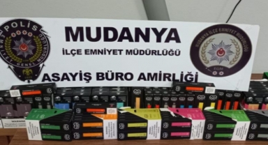 Mudanya emniyetinden kaçakçılara operasyon