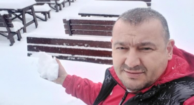 Nisan ayının ortasında Uludağ'a kar yağdı