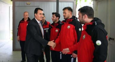 Osmangazi’nin deprem kahramanlarına büyük onur