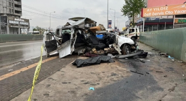 Bursa’da feci kaza: 2 ölü, 1 yaralı