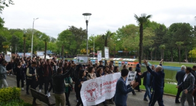 Bursa İl Sağlık Müdürlüğü'nden yürüyüş etkinliği