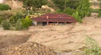 Denizli'de sel felaketi!