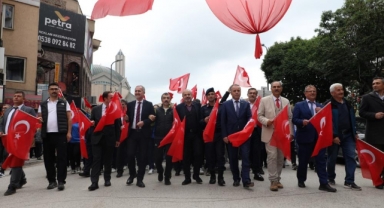 İnegöl’de 19 Mayıs coşkusu sokaklara taştı